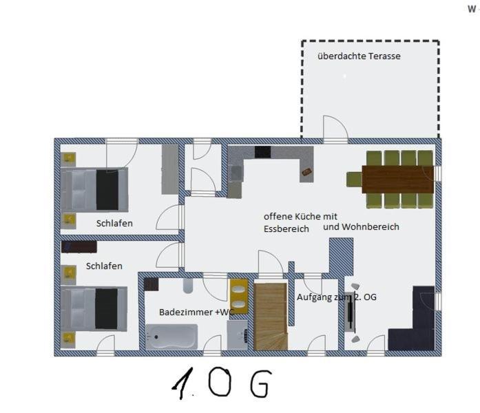 Ferienwohnung Romantica 1. Und 2. Og Schopfloch المظهر الخارجي الصورة